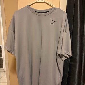 Gymshark Light Gray Short Sleeve Tee